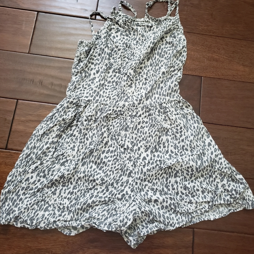 Hollister Spaghetti Strap Shorts Romper - Picture 1 of 3